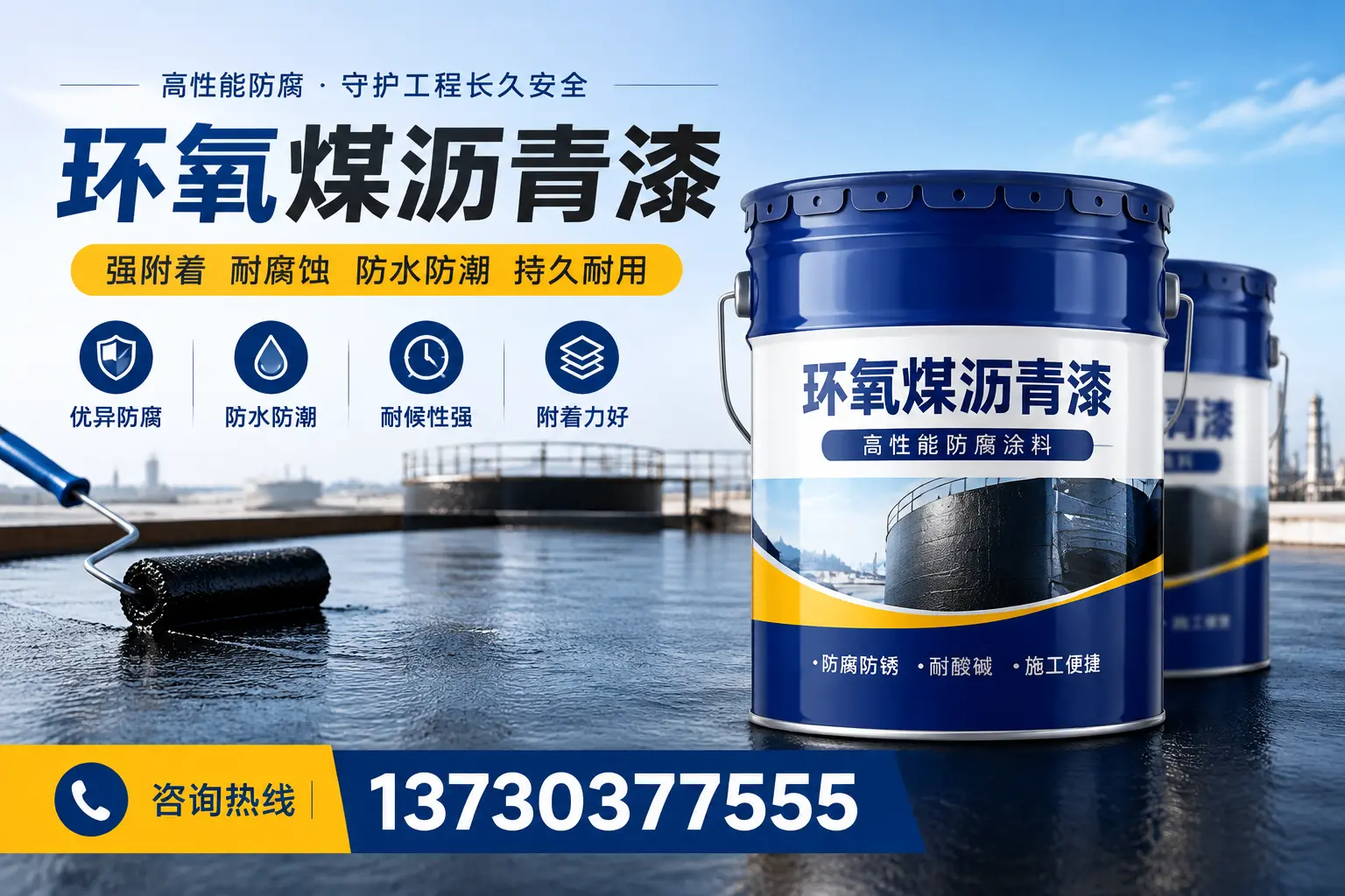 如何判断环氧煤沥青漆的质量？南山消费者指南
